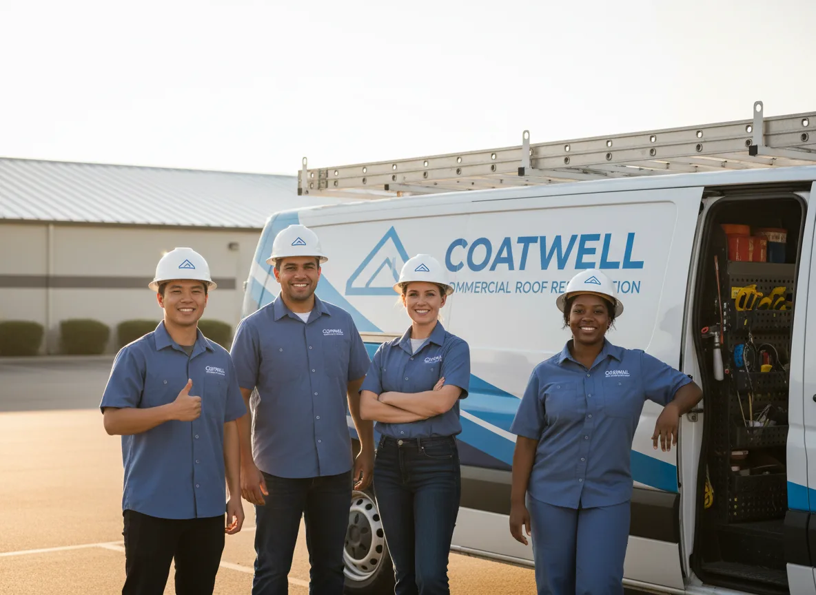 Commercial roof coating company in Dingle, ID